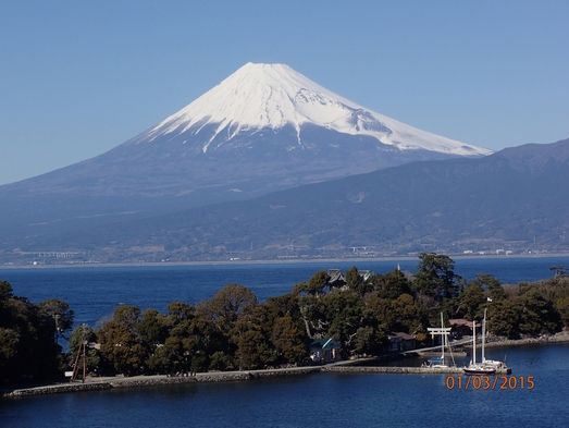 富士山が真正面に見える部屋でゆったりのんびりプラン